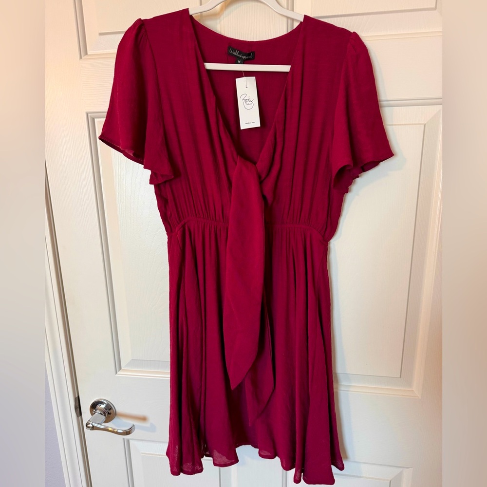 💎NWT wine colored dress